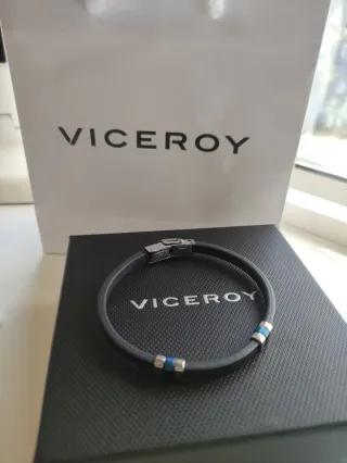 Pulsera Viceroy Caballero azul marino. Original