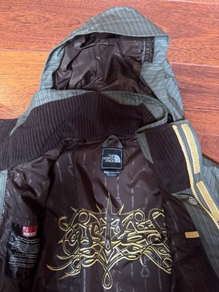 Chaqueta The North Face Verde Rayas