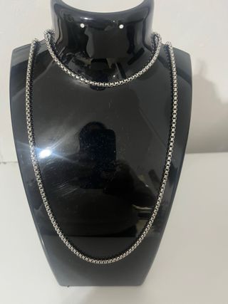 Conjunto Cadena y Pulsera Acero Inoxidable