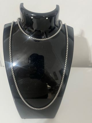 Conjunto Cadena y Pulsera Acero Inoxidable