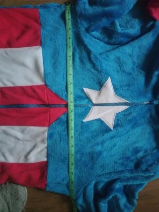 Pijama Manta Capitán América Talla M-L