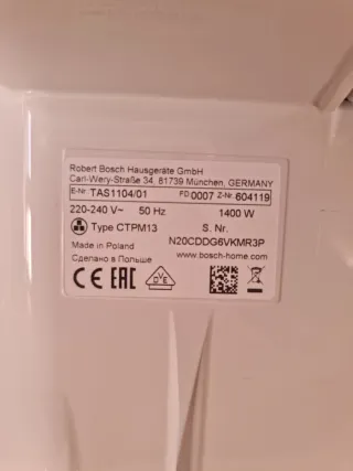 Cafetera Tassimo Bosch Style XS