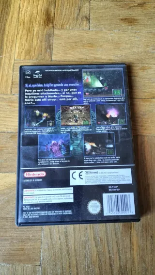 Luigi's Mansion GameCube PAL