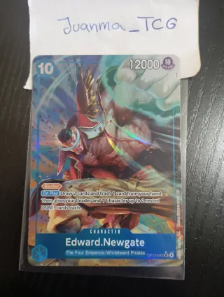 Edward Newgate SR* OP13 One Piece TCG