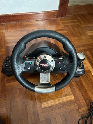 Volante e Pedali Speed Racer PS3 e PC