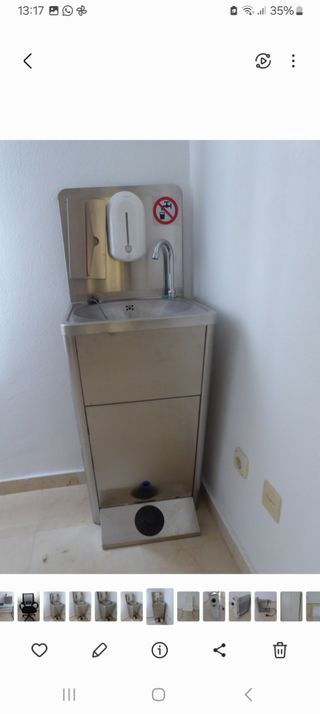 Lavamanos portátil autónomo