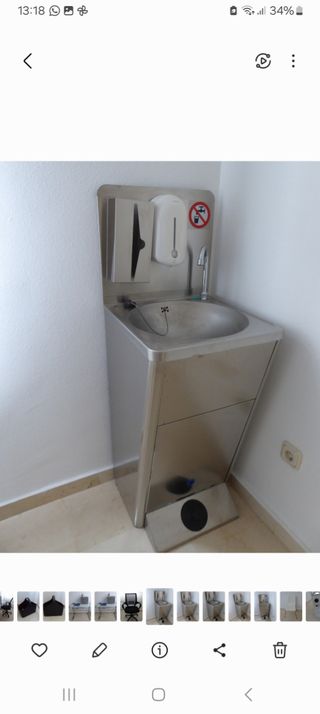 Lavamanos portátil autónomo