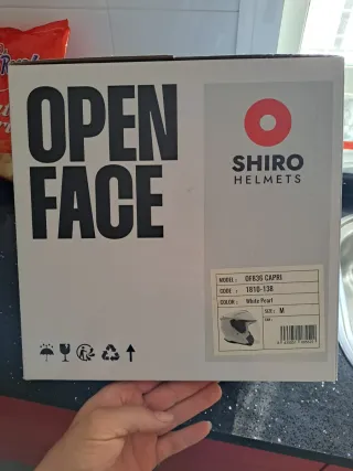 Casco Jet SHARK Nuevo Blanco