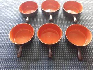 6 terrine in terracotta