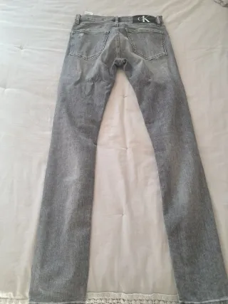 Vaqueros grises Calvin Klein hombre/niño