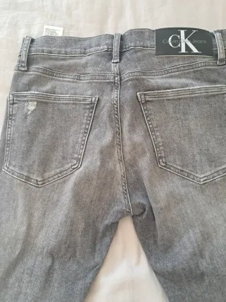 Vaqueros grises Calvin Klein hombre/niño