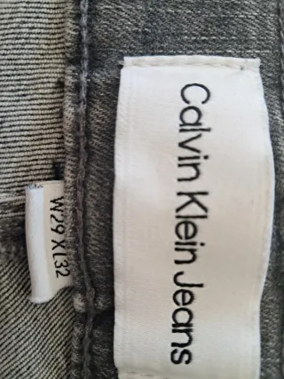 Vaqueros grises Calvin Klein hombre/niño