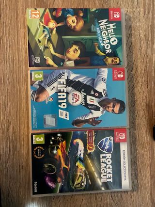 Nintendo Switch Azul y Rojo + Accesorios