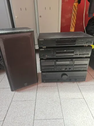Sistema Hi-Fi Kenwood Perla Nera