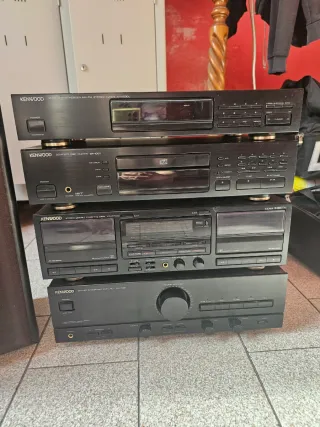 Sistema Hi-Fi Kenwood Perla Nera