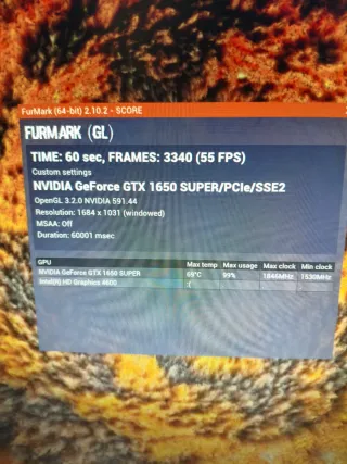 Tarjeta Gráfica NVIDIA GTX 1650 SUPER