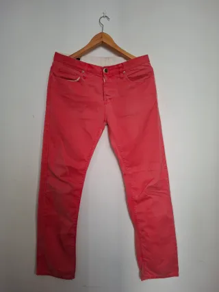 Pantalones Gucci Rojo Hombre