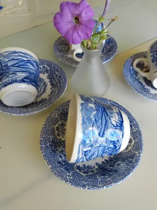 4 Tazze da tè inglesi