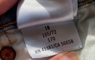 Pantalón Vaquero Polo Ralph Lauren Azul Talla 18