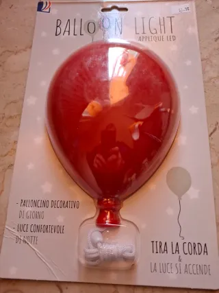 Lampada LED a forma di palloncino