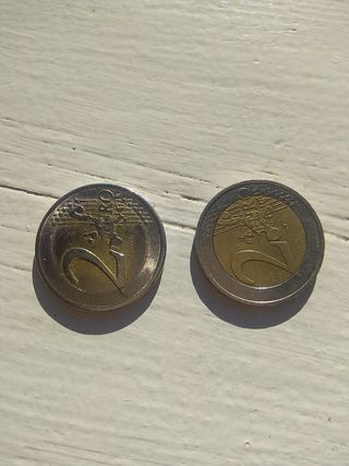 Moneda 2€ Portugal 2002 Rara