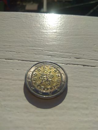 Moneda 2€ Portugal 2002 Rara