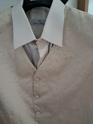 Traje de Novio Talla 56 Negro