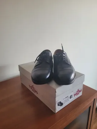 Zapatos blúcher piel T.41 Tolino