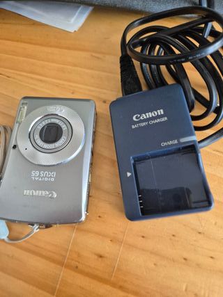 Cámara Fotos Canon IXUS65 Negra
