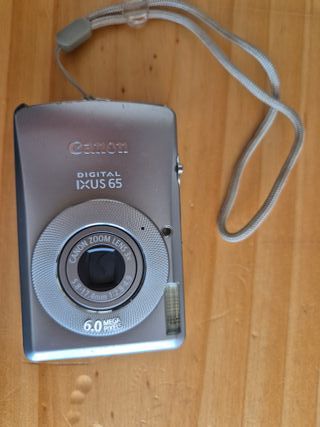 Cámara Fotos Canon IXUS65 Negra