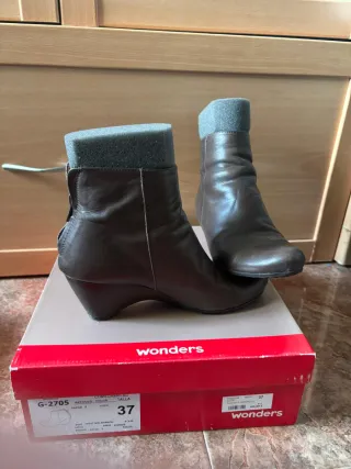 Botas Wonders Marrones Talla 37