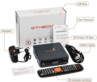 Decodificador GTMEDIA V9Prime MARS, ECAM, CCAM, M3
