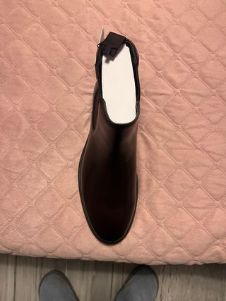 Botín Chelsea Piel Negro/Marrón