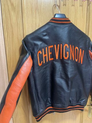Chaqueta Cuero Chevignon Negra Talla S
