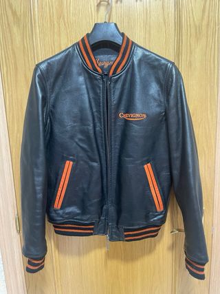 Chaqueta Cuero Chevignon Negra Talla S