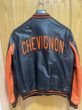 Chaqueta Cuero Chevignon Negra Talla S