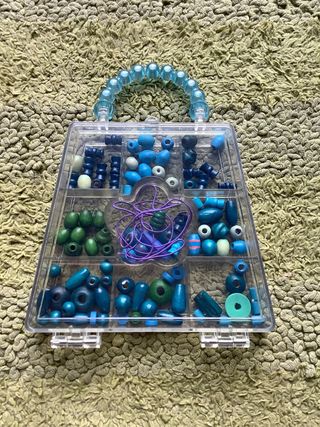 Kit Abalorios Madera Pulseras Collares