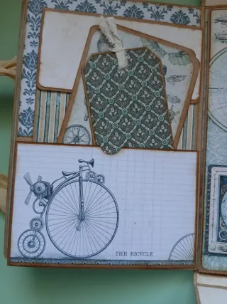 Álbum Scrapbooking Máquina del Tiempo