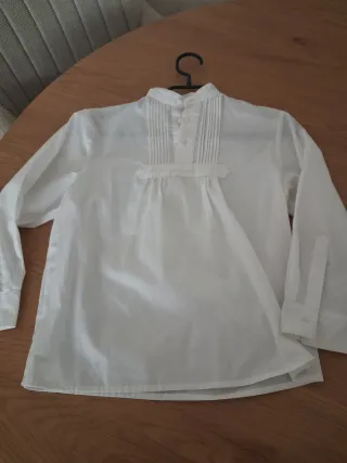 Camisa fallero niño blanca Talla 6