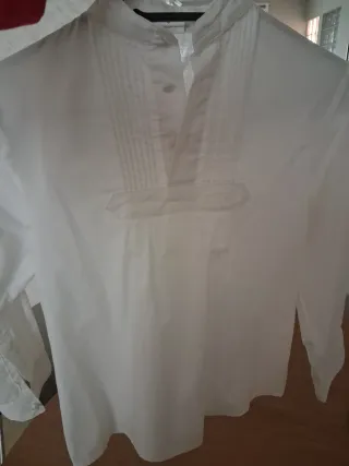 Camisa fallero niño blanca Talla 6