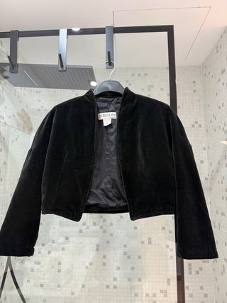 ANDREA BOYA Chaleco Negro Talla Única