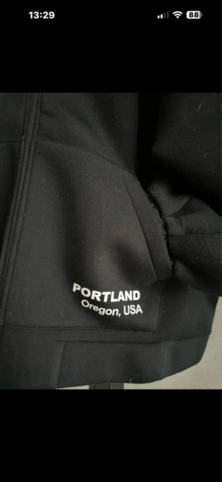 Sudadera Zara Negra Oversize