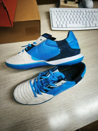 Zapatillas Nike Streetgato Blancas/Azules Talla 44