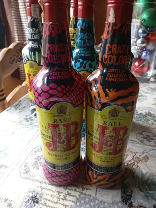 Bottiglie JB Edizione Limitata Crazy Colors
