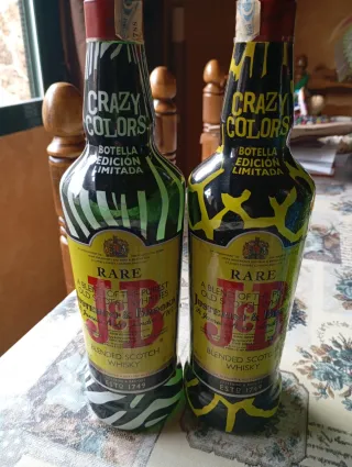 Bottiglie JB Edizione Limitata Crazy Colors