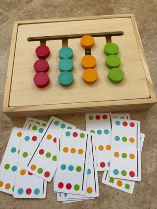 Juego Montessori Madera Figuras Geométricas