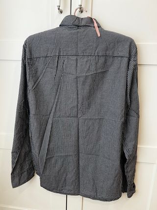 Camisa de cuadros manga larga