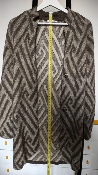 Cardigan Nara Maglie lana beige/marrone chiaro