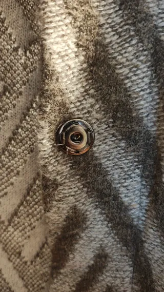 Cardigan Nara Maglie lana beige/marrone chiaro