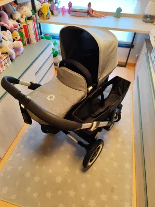 Bugaboo Donkey 2 Sillas Gemelar + Extras
